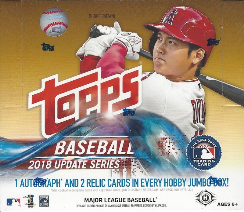 Buy Caja Jumbo de Béisbol 2018 Topps Update