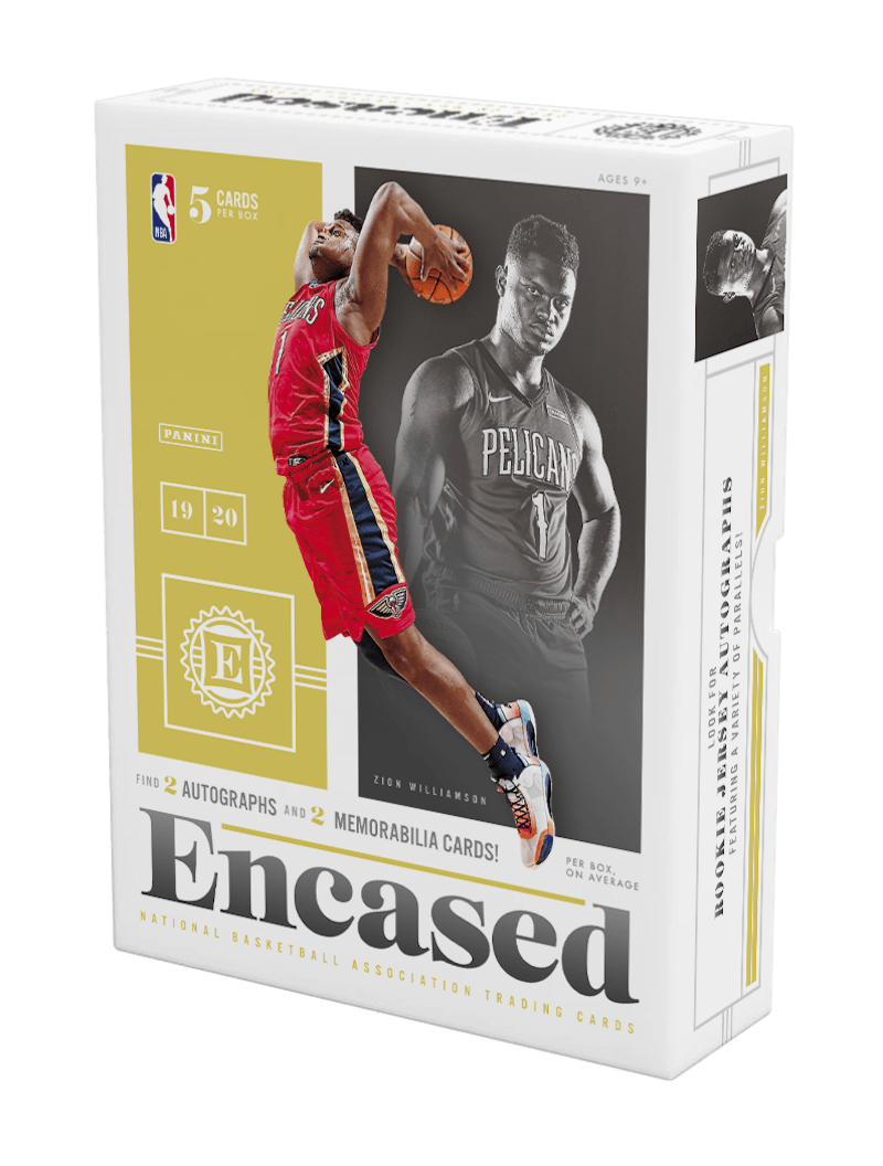 2019-2020 Panini Encased Basketball Hobby Box