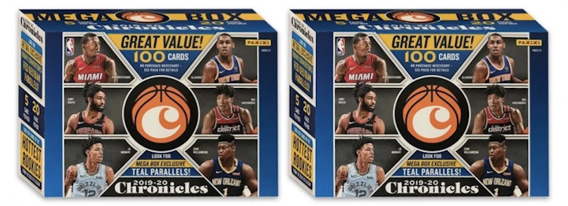 Kotak Mega 2019-20 Panini Chronicles Basketball 100 ct. 2x Lot Buy Kotak Mega 2019-20 Panini Chronicles Basketball 100 ct. 2x Lot