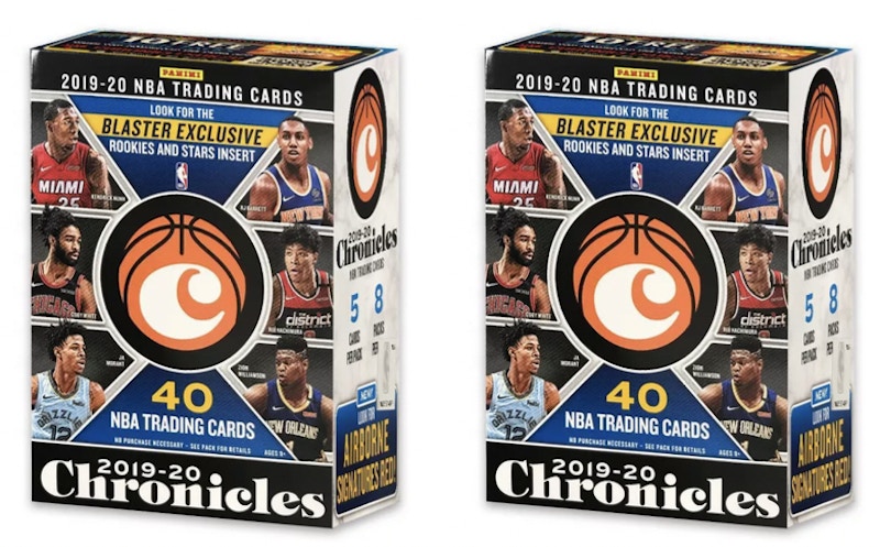 2019-20 Panini Chronicles Basketball Blaster Box 2x Lot