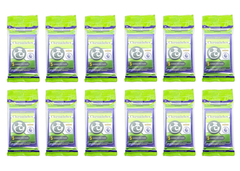 Buy Paket 12x Lot Panini Chronicles Soccer Cello 2019-20