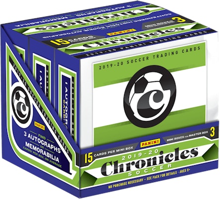 2019-20 Panini Chronicles Soccer Hobby Box Buy 2019-20 Panini Chronicles Soccer Hobby Box