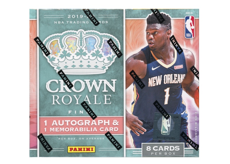Buy 2019-20 Panini Crown Royale 籃球愛好者盒