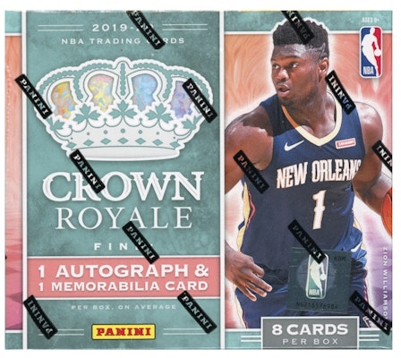 2019-20 Panini Crown Royale Basketball Hobby Box Buy 2019-20 Panini Crown Royale Basketball Hobby Box