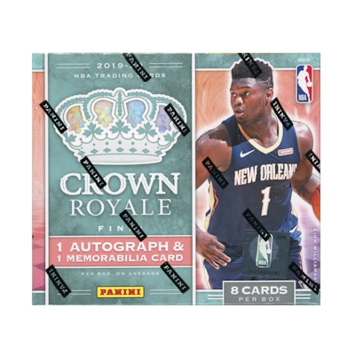 2019-20 Panini Crown Royale Basketball Hobby Box
