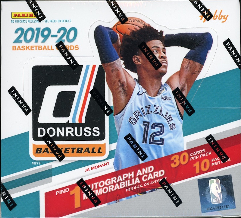 2019-20 Panini Donruss Basketball Hobby Box