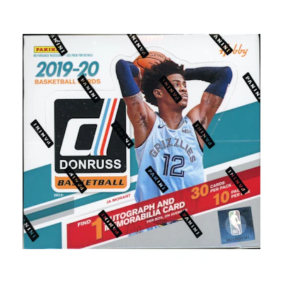 2019-20 Panini Donruss Basketball Hobby Box
