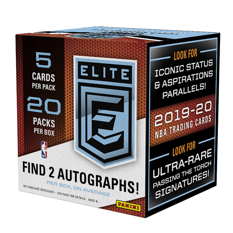 2019-20 Panini Donruss Elite Basketball Hobby Box