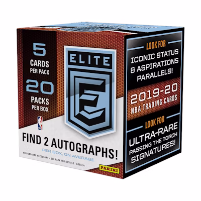 2019-20 Panini Donruss Elite Basketball Hobby Box