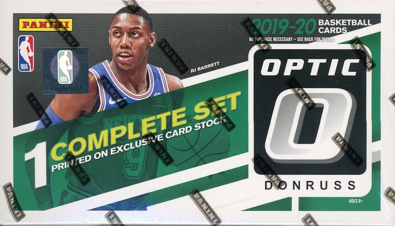 2019-20 Panini Donruss Optic Basketball Complete 200 Card Fanatics Set