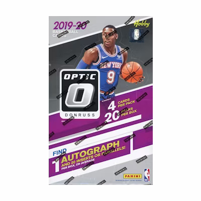 2019-20 Panini Donruss Optic Basketball Hobby Box