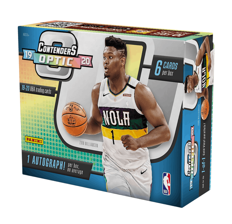 2019-20 Panini Donruss Optic Contenders Basketball Hobby Box