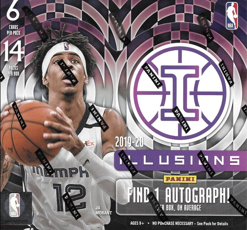 2019-20 Panini Illusions Basketball Hobby Box