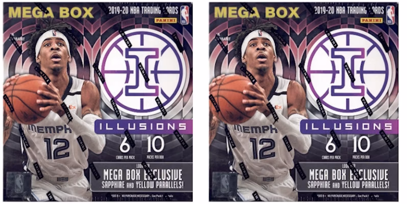 2019-20 Panini Illusions Basketball Mega Box 2x Lot Buy 2019-20 Panini Illusions Basketball Mega Box 2x Lot