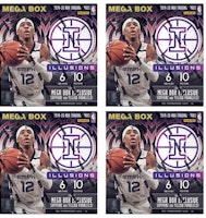 2019-20 Panini Illusions Basketball Mega Box 4x Lot 2019-20 Panini Illusions Basketball Mega Box 4x Lot