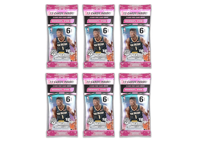 Buy Pek Lot 6x 2019-20 Panini Mosaic Basketball Cello