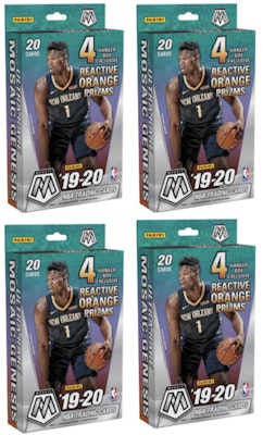 2019-20 Panini Mosaic Basketball Hanger Box 4x Lot Buy 2019-20 Panini Mosaic Basketball Hanger Box 4x Lot