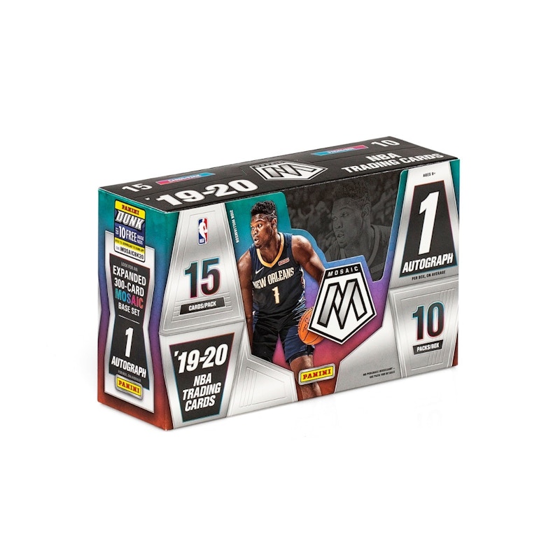2019-20 Panini Mosaic Basketball Hobby Box