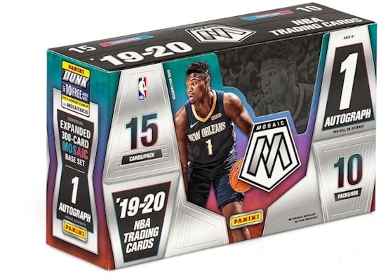 2019-20 Panini Mosaic Basketball Hobby Box Buy 2019-20 Panini Mosaic Basketball Hobby Box