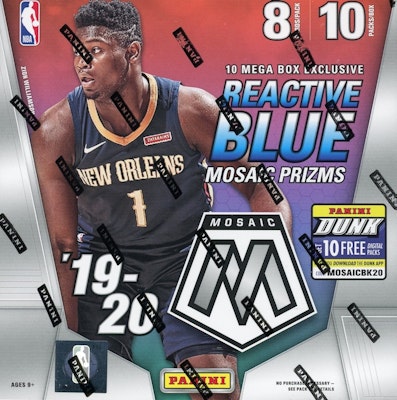 2019-20 Panini Mosaic Basketball Mega Box Buy 2019-20 Panini Mosaic Basketball Mega Box