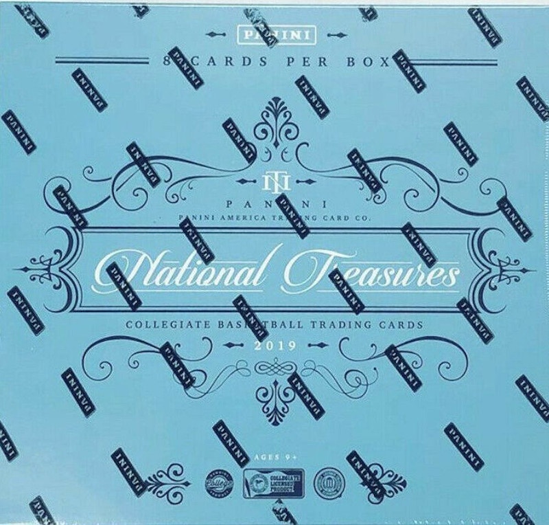 2019-20 Panini National Treasures College Basketball Hobby Box