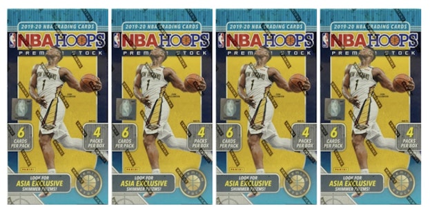 2019-20 年 Panini NBA Hoops 高級卡籃球 Tmall 盒裝 4箱套組 Buy 2019-20 年 Panini NBA Hoops 高級卡籃球 Tmall 盒裝 4箱套組
