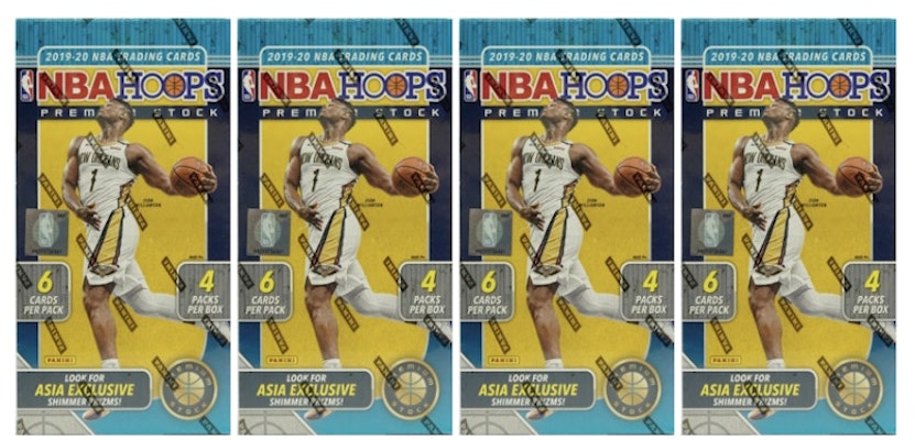 2019-20 Panini NBA Hoops Premium Stock Basketball Tmall Box 4x Lot Buy 2019-20 Panini NBA Hoops Premium Stock Basketball Tmall Box 4x Lot