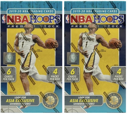 2019-20 Panini NBA Hoops Premium Stock Basketball Tmall Box 2x Lot Buy 2019-20 Panini NBA Hoops Premium Stock Basketball Tmall Box 2x Lot