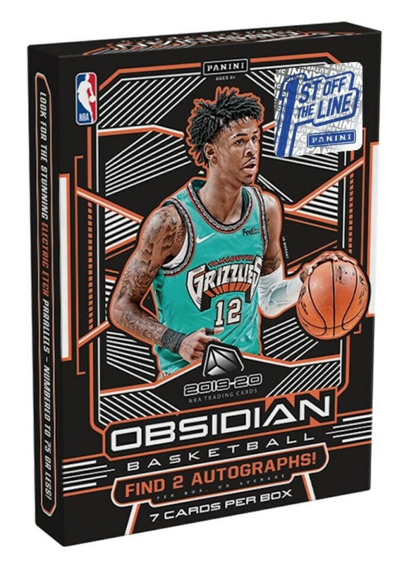 2019-20 Panini Obsidian Basketball 1st Off The Line Box