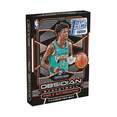 2019-20 Panini Obsidian Basketball 1st Off The Line Box