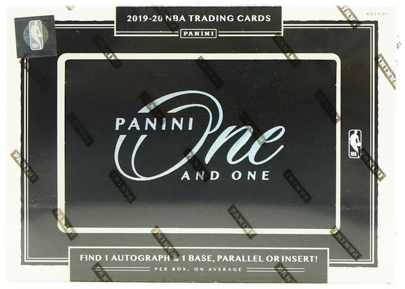 2019-20 Panini One and One Basketball Hobby Box