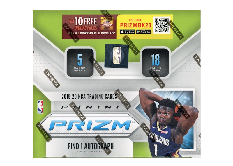 Buy 2019-20 Panini Prizm 篮球 快速破包版