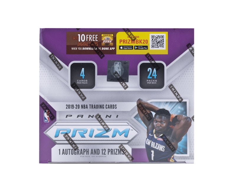 2019-20 Panini Prizm Basketball Retail Box