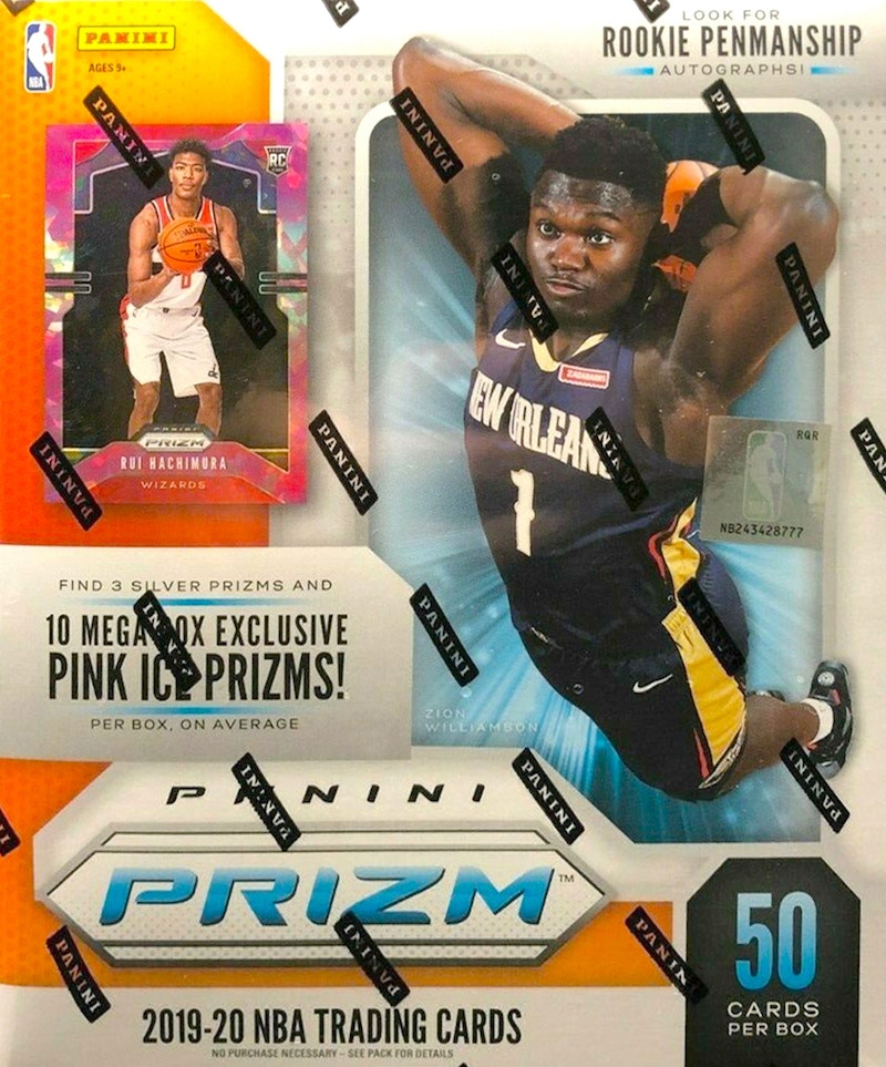 2019-20 Panini Prizm Basketball Wal-Mart Mega Box