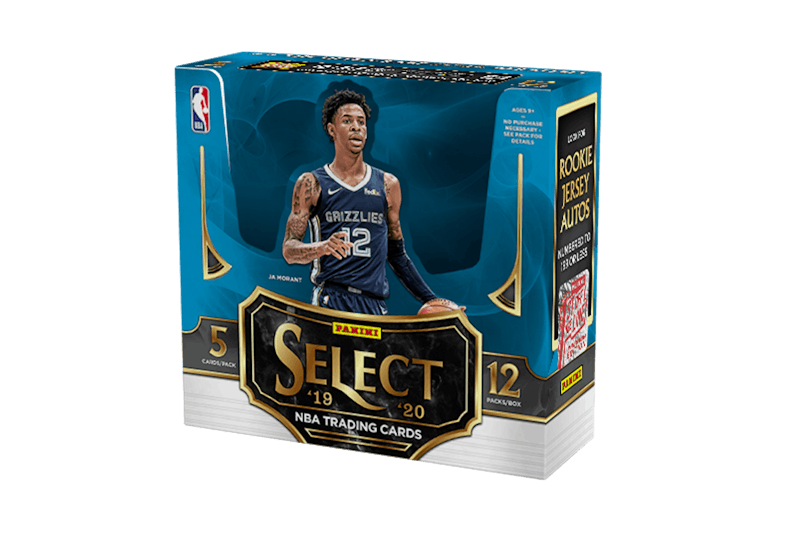 2019-20 Panini Select Basketball 1st Off The Line Premium Edition Box
