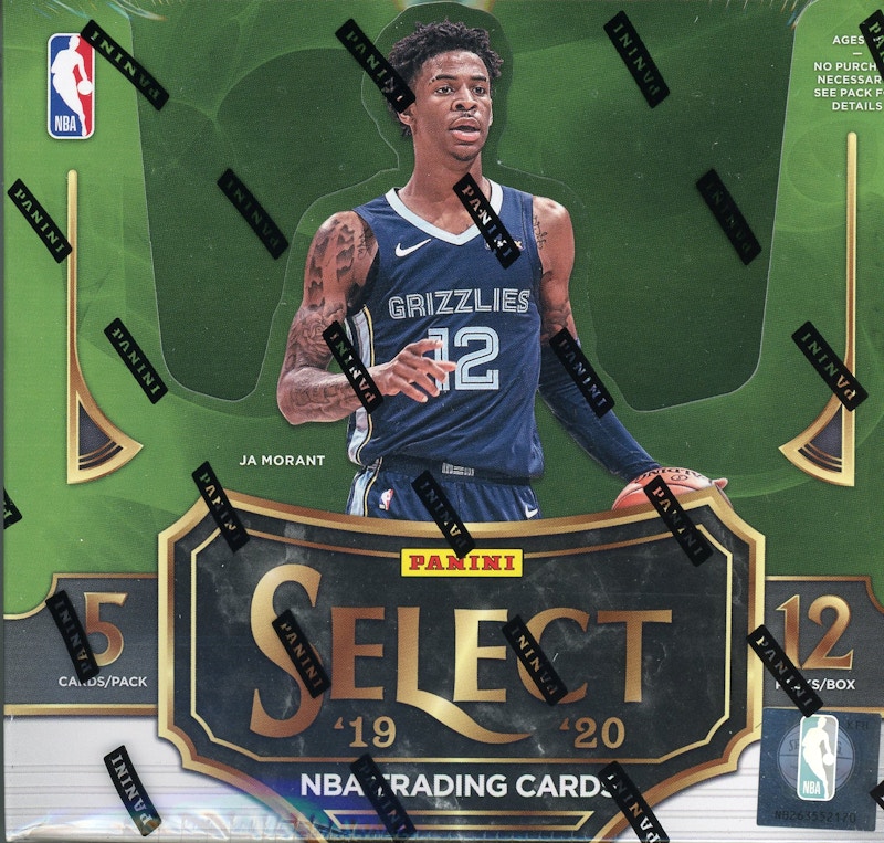 2019-20 Panini Select Basketball Hobby Box