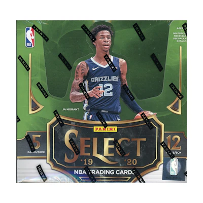 2019-20 Panini Select Basketball Hobby Box