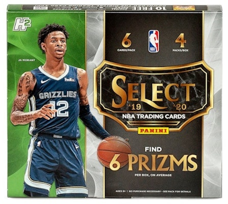 2019-20 Panini Select Basketball Hobby Hybrid Box Buy 2019-20 Panini Select Basketball Hobby Hybrid Box