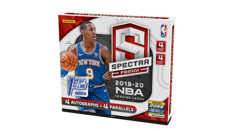 2019-20 Panini Spectra Basketball 1st Off The Line Box