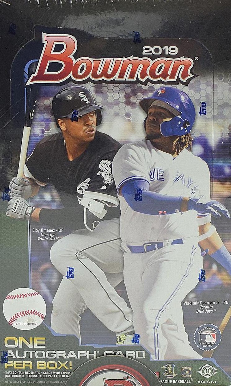 2019 Bowman Baseball Hobby Box