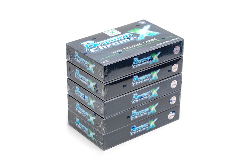 2019 Bowman Chrome X 5 Box Case