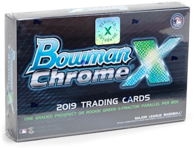 2019 Bowman Chrome X ボックス
Buy 2019 Bowman Chrome X ボックス