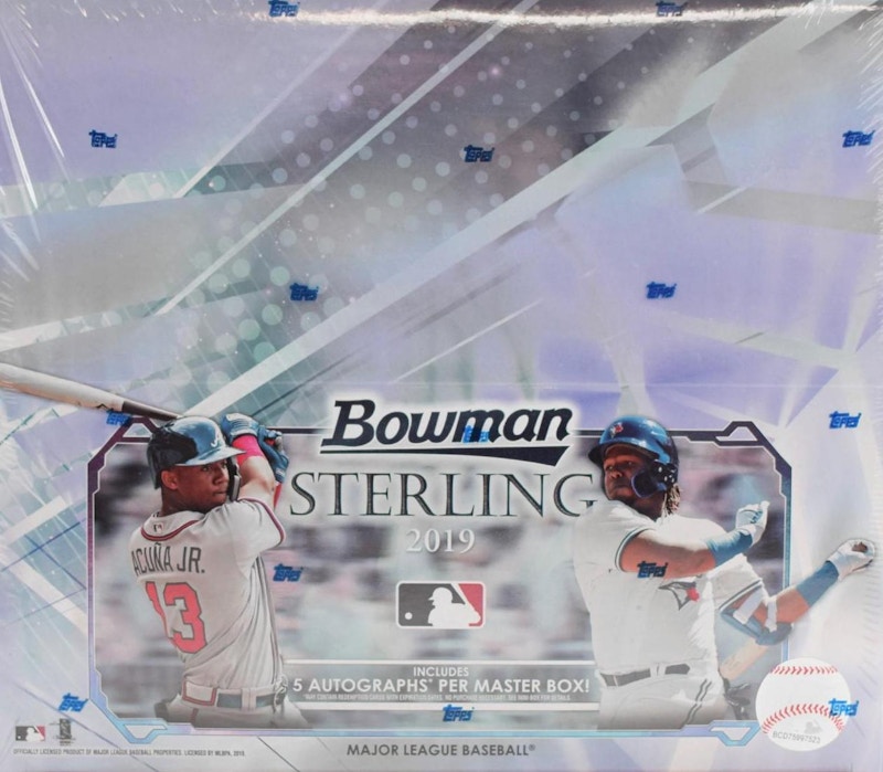 2019 Bowman Sterling Baseball Hobby Box
