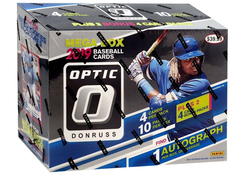 2019 Panini Donruss Optic Baseball Mega Box