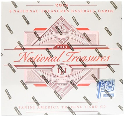 2019 Panini National Treasures Baseball 1st Off The Line Box Buy 2019 Panini National Treasures Baseball 1st Off The Line Box