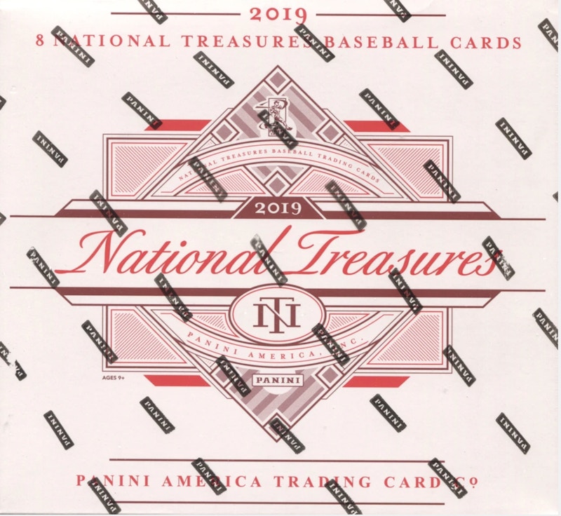 2019 Panini National Treasures Baseball Hobby Box