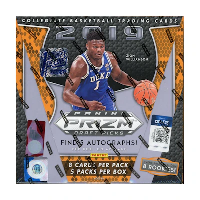 2019 Panini Prizm Draft Picks Basketball 1st Off the Line Box