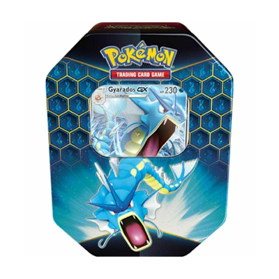 2019 Pokemon Hidden Fates Gyrados Tin