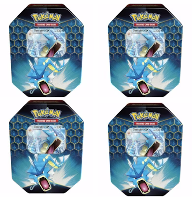 2019 寶可夢《隱藏的命運》暴鯉龍錫罐 4件組 Buy 2019 寶可夢《隱藏的命運》暴鯉龍錫罐 4件組