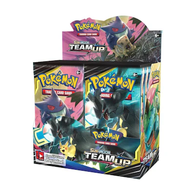 2019 Pokemon Sun & Moon Team Up Booster Box